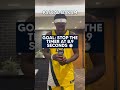 Pascal Siakam Tries to Stop the Timer at 8.9 Seconds ⏱