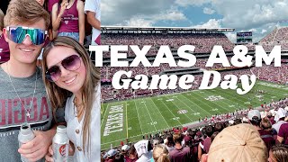 MY FIRST COLLEGE GAME DAY AS A SENIOR at Texas A&amp;M University!