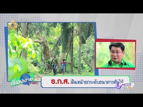 ธ.ก.ส. เดินหน้ายกระดับธนาคารต้นไม้ (17 เม.ย.62) เรื่องง่ายใกล้ตัว | 9 MCOT HD