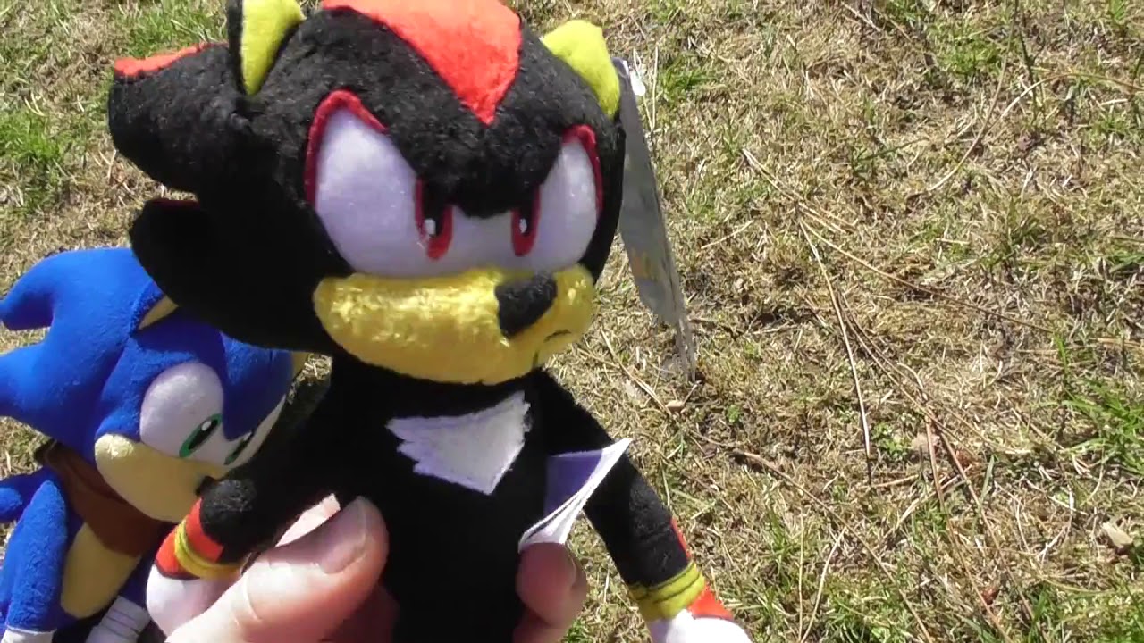 sonic boom shadow plush