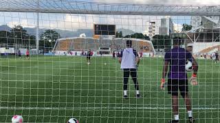 Claudio Bravo Of Manchester City Training In Hong Kong - July 23Rd 2019