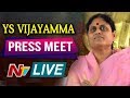 YS Vijayamma Press Meet Over Attack on YS Jagan-Live