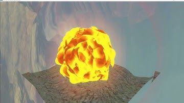 WIP | BotW Explosion recreated in Godot