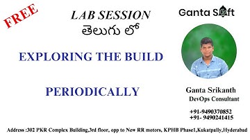 Exploring The Build Periodically |GantaSoft | Best Devops Training in  KPHB HYD | Ganta Srikanth