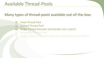 Creating Threads Using Executors Framework - Cached Thread Pool | Part-1