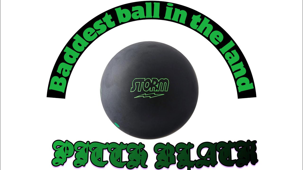 STORM PITCH BLACK 15P +オマケ Baddest ball in the land Storm Pitch Black - YouTube