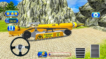 Tunnel Boring Machine Operator Simulator - Road Construction 3D - Android Gameplay