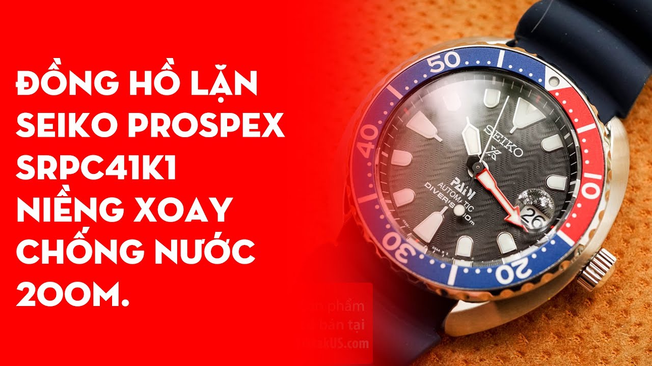 Seiko Baby Turtle Prospex Automatic Dive SRPC35 chống nước 200m - Tiktakus