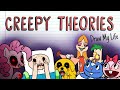 BEST CARTOON CREEPY THEORIES | Draw My Life