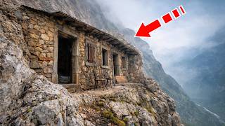 The climbers found a house on the mountainside, and when they looked inside...