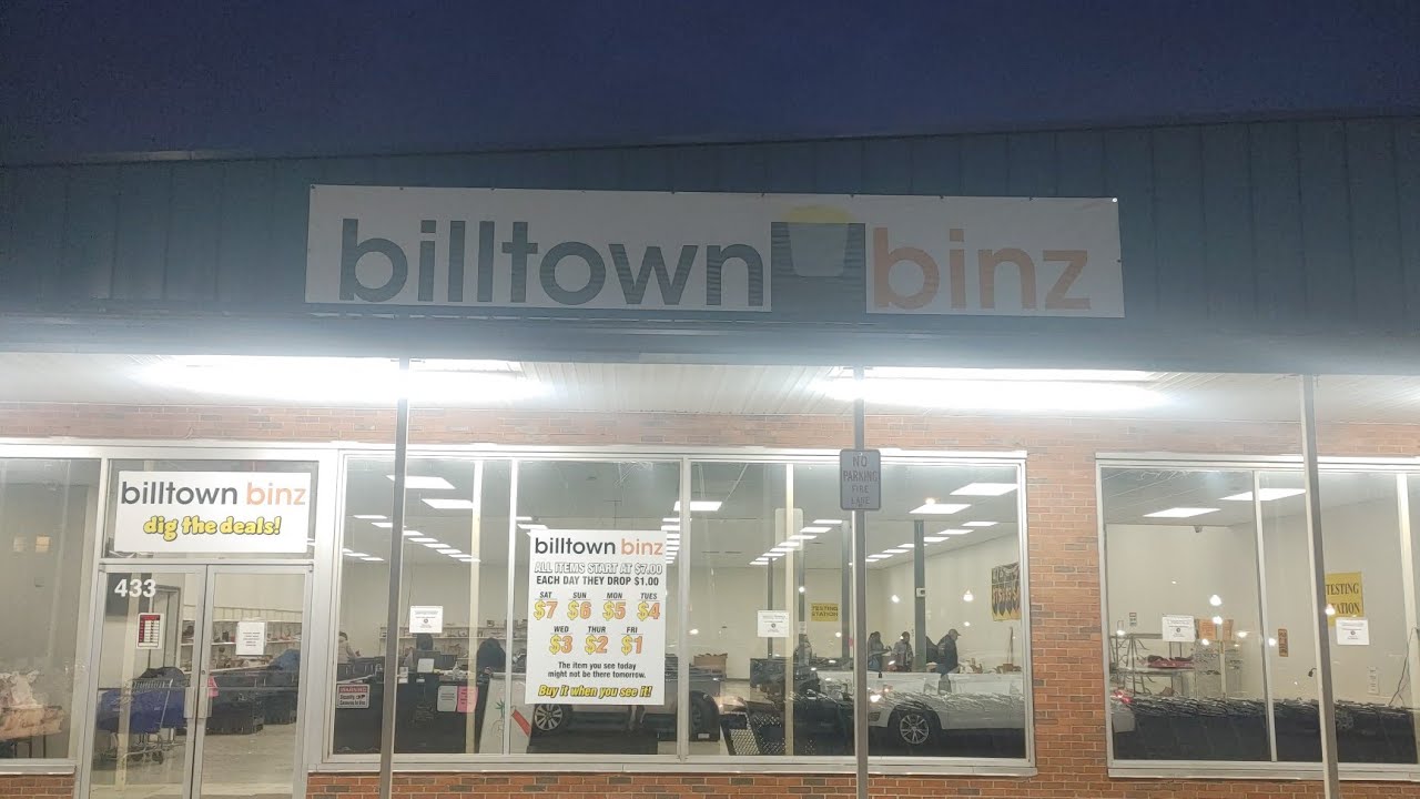 Billtown Buzz store to buy stuff YouTube