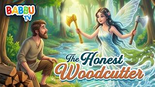 The Honest Woodcutter Story in English | Moral stories for Kids | Bedtime Stories for Children |