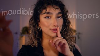 Asmr 100% Clicky Inaudible Whispers For Sleep Hand Tracing Up Close Whispers