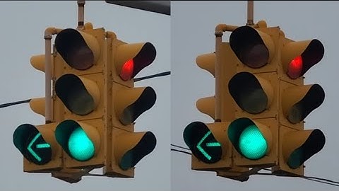 Split Phase Left Turn Signals.