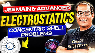 🔥 JEE 2026 | MASTER All Concentric Shell Problems in Electrostatics | Vinay Shur Sir