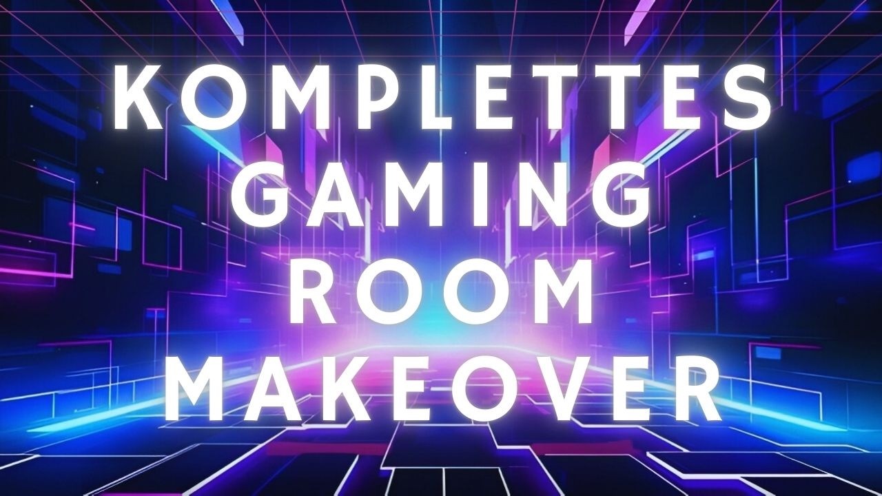 Komplettes Gaming Room Makeover – Ihr glaubt das Ergebnis nicht! 🤯
