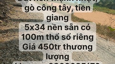 Đất nền thạnh trị,gò công tây, tiền giang.lh 0939685172 #nhadat #nhadattiengiang #bđs #shorts