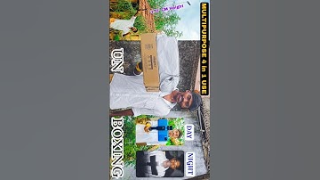 FLING BY FTLO 4 in 1 SELFIE STICK UNBOXING, BEST FOR SELFIE, TRAVEL, VLOG, VIDEO SHOOTINGS #shorts