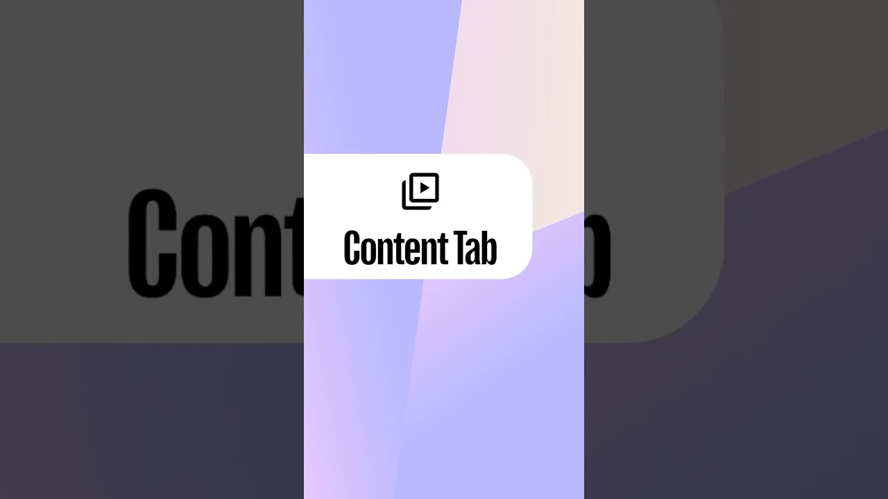 Content Tab in YouTube Studio 📲