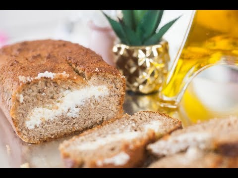 KETO CINNAMON BREAD FILLED WITH CREAM CHEESE