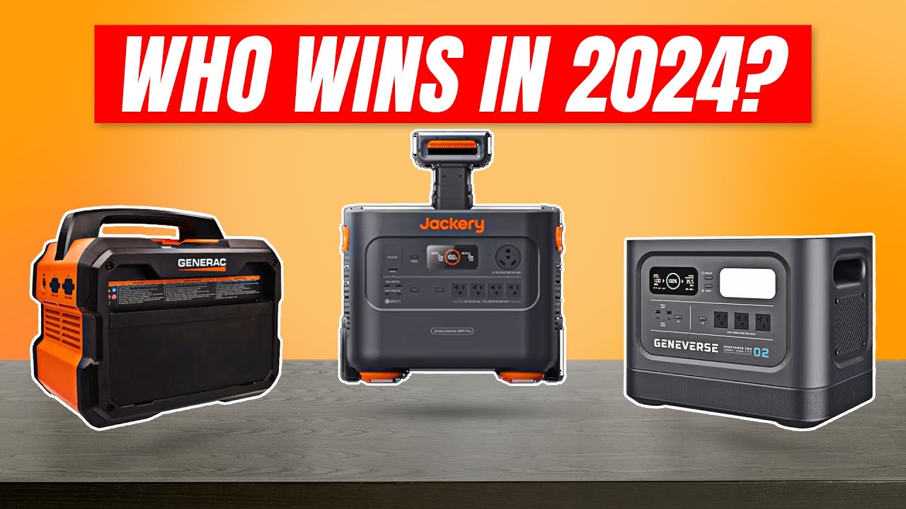 Best Solar Generator [2024] - The Only 5 Solar Generators Worth Buying!