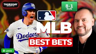 8-1 RUN MLB PICKS TODAY Thursday 26 NRFI FREE Best Bets Player Props Predictions