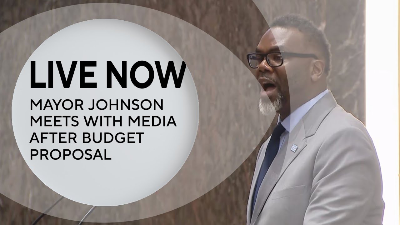Live Streaming: Mayor Johnson meets media after budget proposal amid migrant spending concerns