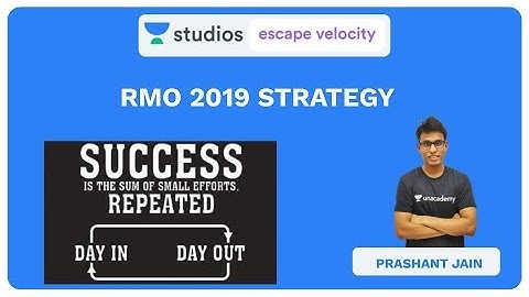 RMO 2019 Strategy | Prashant Jain