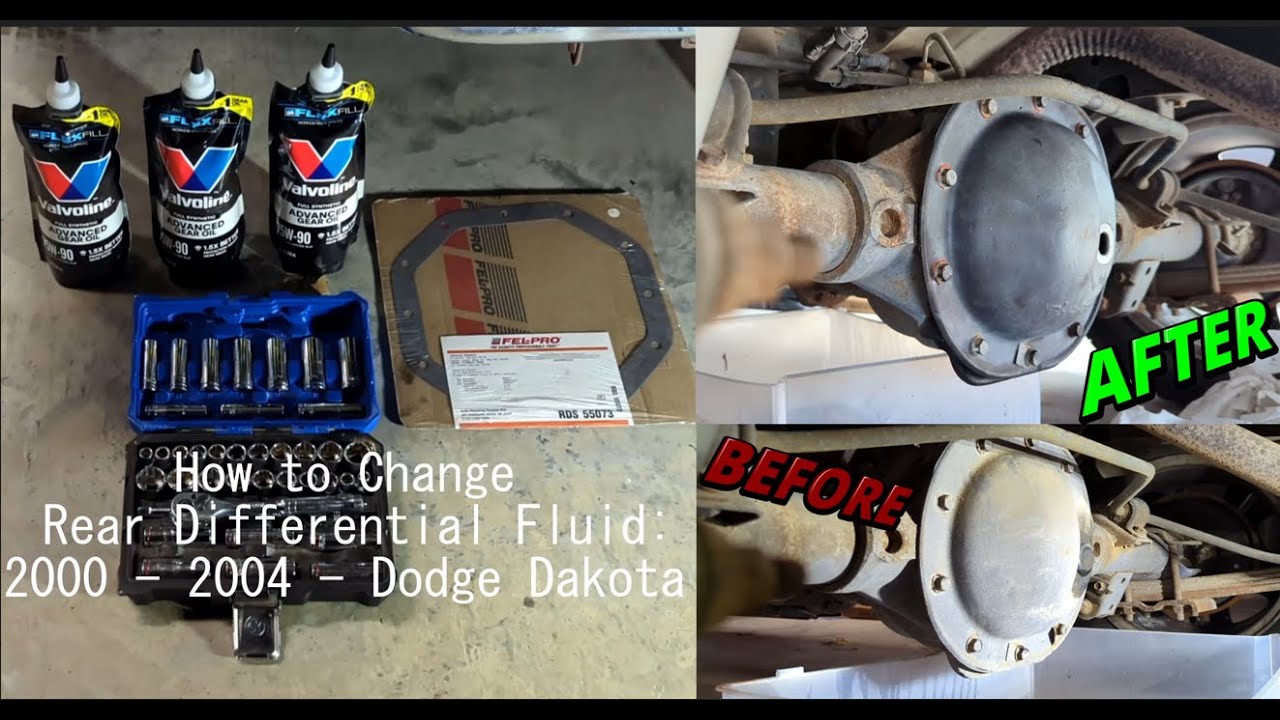Как заменить жидкость в заднем дифференциале: Dodge Dakota 2000-2004 годов выпуска