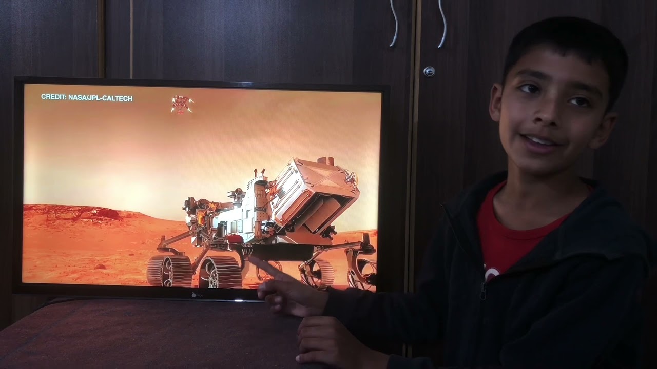 Perseverance rover will run on a nuclear battery that will last many years tells young Zaka Nawaz!