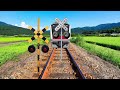 【踏切アニメ】ふみきりカンカンの日常 6386 ♪ Railroad crossing daily life 6386 ♫
