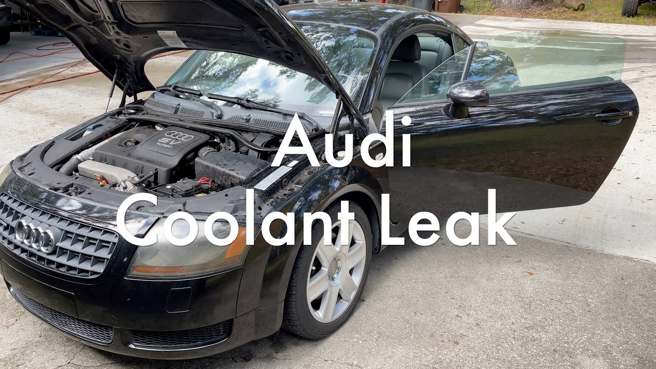 Audi TT /A4 Coolant Leak (short version) 1.8 Turbo rear coolant flange