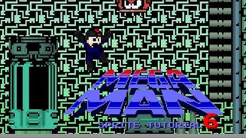 Mega Man Sprite Animation TUTORIAL #6: Putting Frames in Sequence