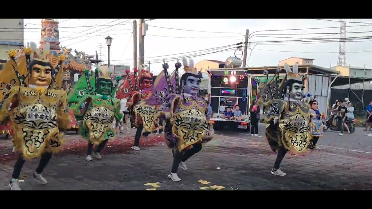 2025／05／04屏東里港大安會館入廟表演