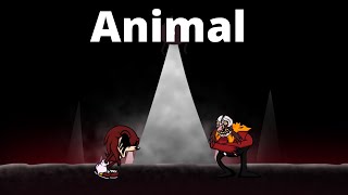 [FNF requested by socksfor1 fan A.K.A cheese] Knukles.exe and Eggman.exe sing Animal (Playable)