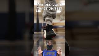 Harden Traction Test  👀🏀 #shorts #jamesharden #adidasbasketball