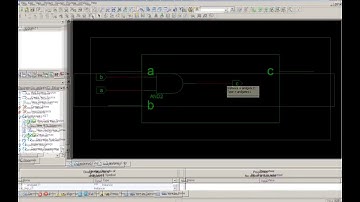 AND GATE PROGRAM AT XILINX PROJECT NAVIGATOR BY VHDL