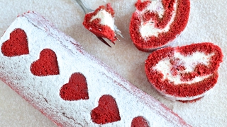 Рулет Красный Бархат ☆ Red Velvet Roll Рулет Красный Бархат ☆ Red Velvet Roll