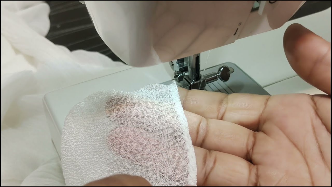 How to use narrow rolled hem Foot Pico foot with singer sewing machine