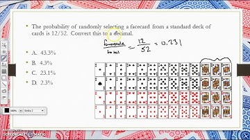 Probability:  How do I change a fraction to a decimal and %?