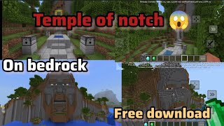 How to download temple of notch in Minecraft for free 😱 screenshot 3