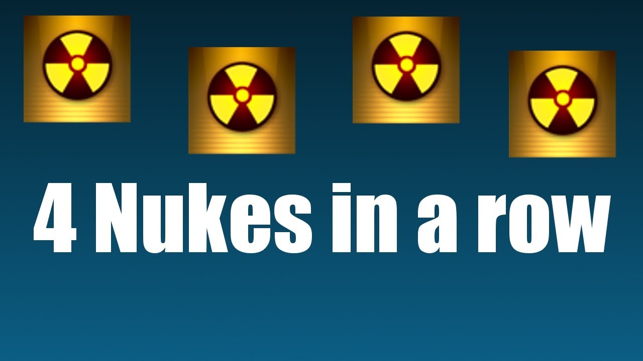 Modern Warfare 2: 4 Nukes in a Row | Quad Nuke Streak |