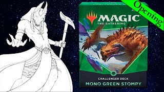 Mono Green Stompy Standard 2021 Challenger Deck Opening