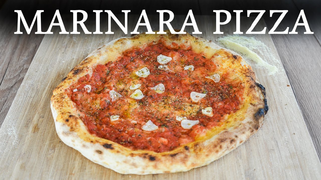 [No Music] Traditional Pizza Marinara Recipe From Scratch (Neapolitan