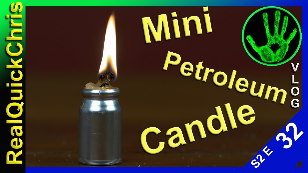 how to make mini petroleum candle s2e32 YouTube