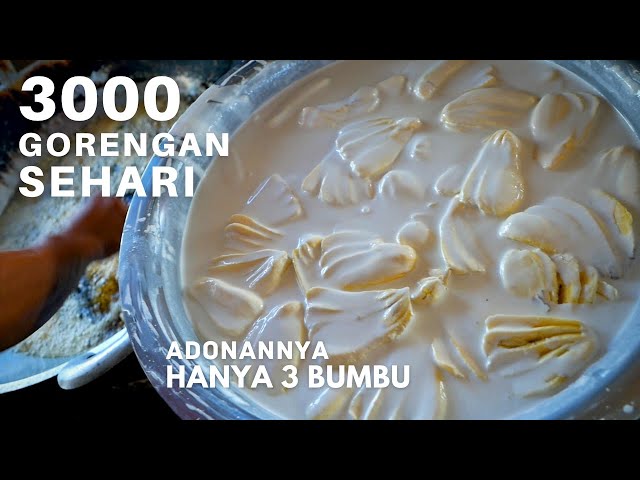 Adonan Tepung Hanya 3 Campuran Saja Tapi Bisa Laris 3000 Gorengan Setiap Hari class=