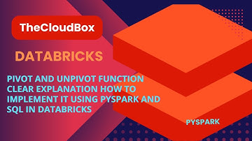 what is pivot and Unpivot how to implement in Databricks using Pyspark and SQL