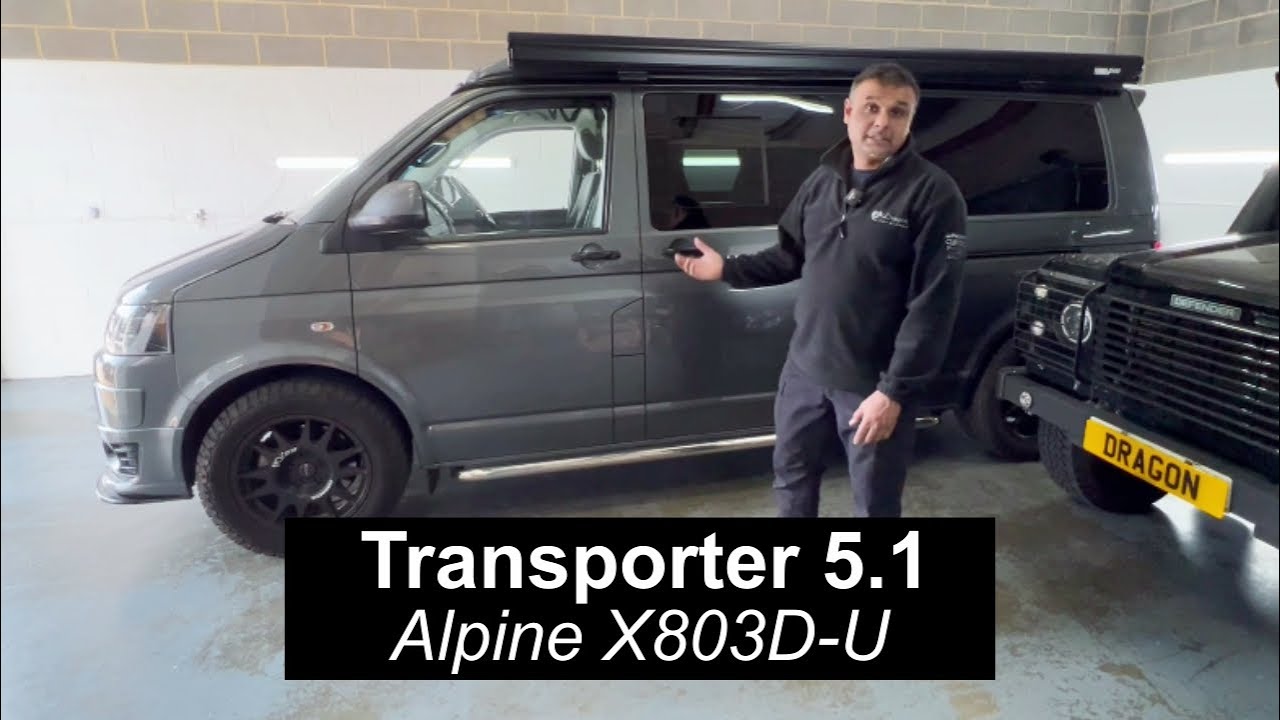 Transporter T5 Alpine X803DU Dragon Car Audio Sat Nav Car Play