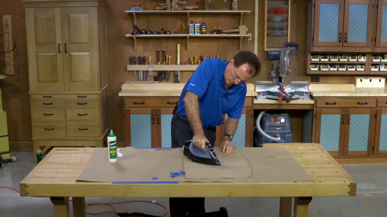 Iron on veneer YouTube