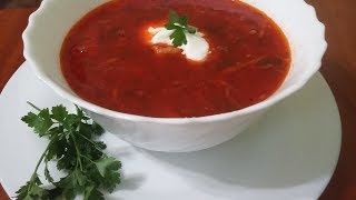 Украинский борщ. Как сварить борщ. Украинская кухня. Украинский борщ. Как сварить борщ. Украинская кухня.
